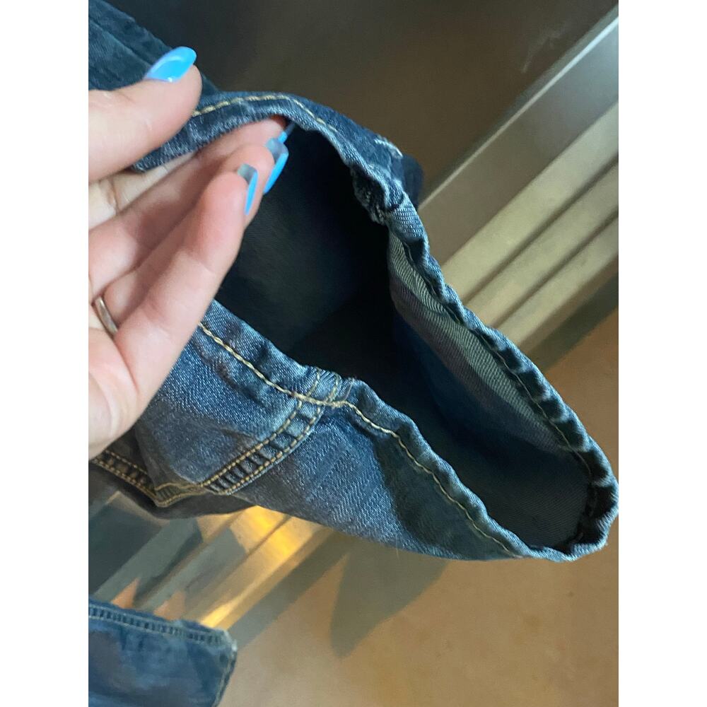 Vintage Y2K Helix Jeans w/ Embroidered Back Pockets 34x30 - Picture 6 of 12